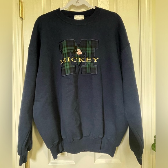Vintage Mickey Mouse Sweatshirt - Picture 1 of 8
